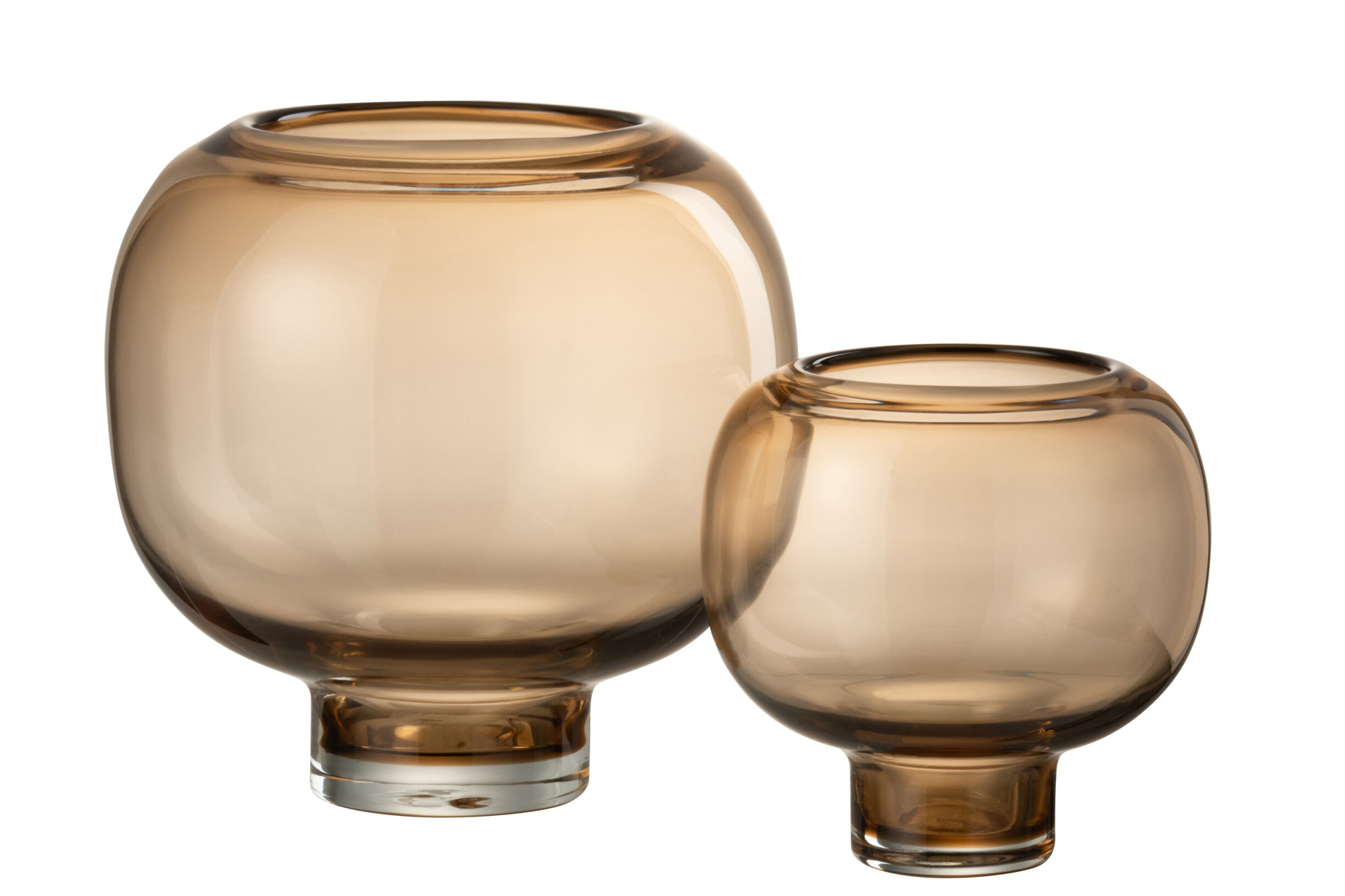 Vaas Halvum Glas Bruin H20 cm