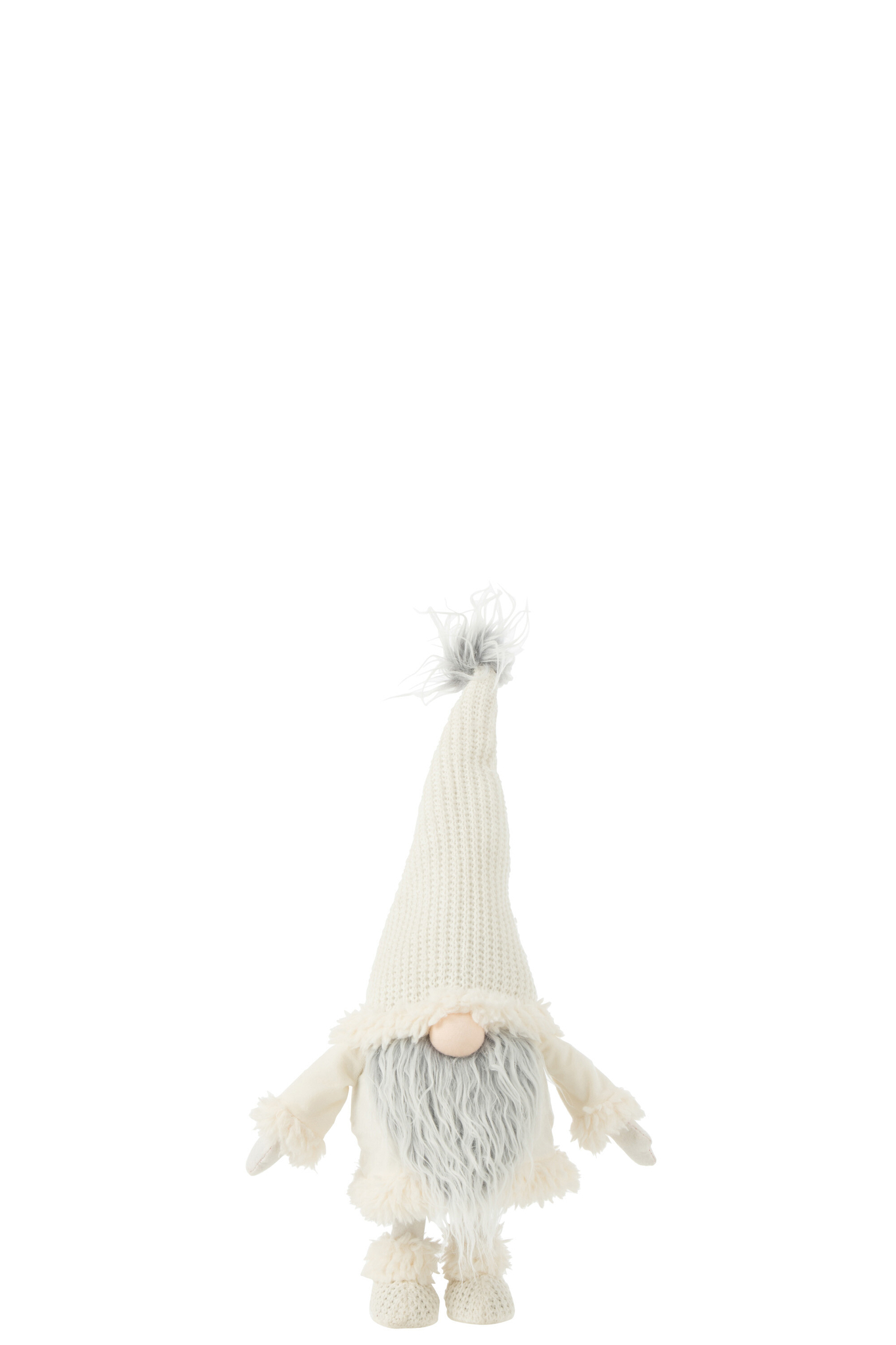 Decoratiefiguur Skurrak Polyester Wit H59 cm