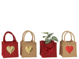 Decoratie Klummella Jute Meerkleurig - Set van 4