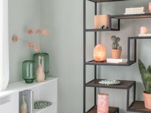 Vaas Rokek Glas Groen H36 cm