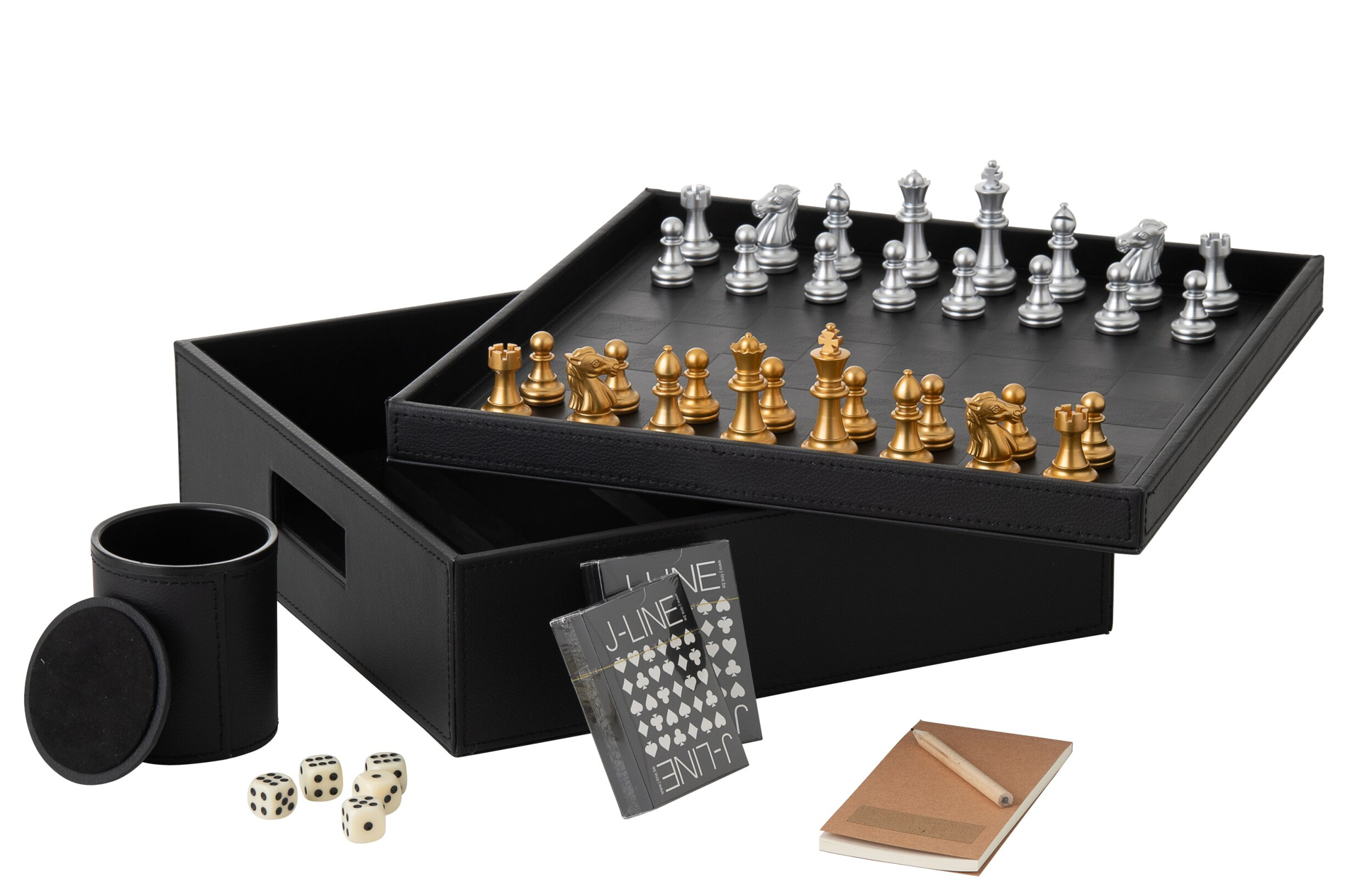 Opbergdoos Groovella MDF Zwart - Afbeelding 5