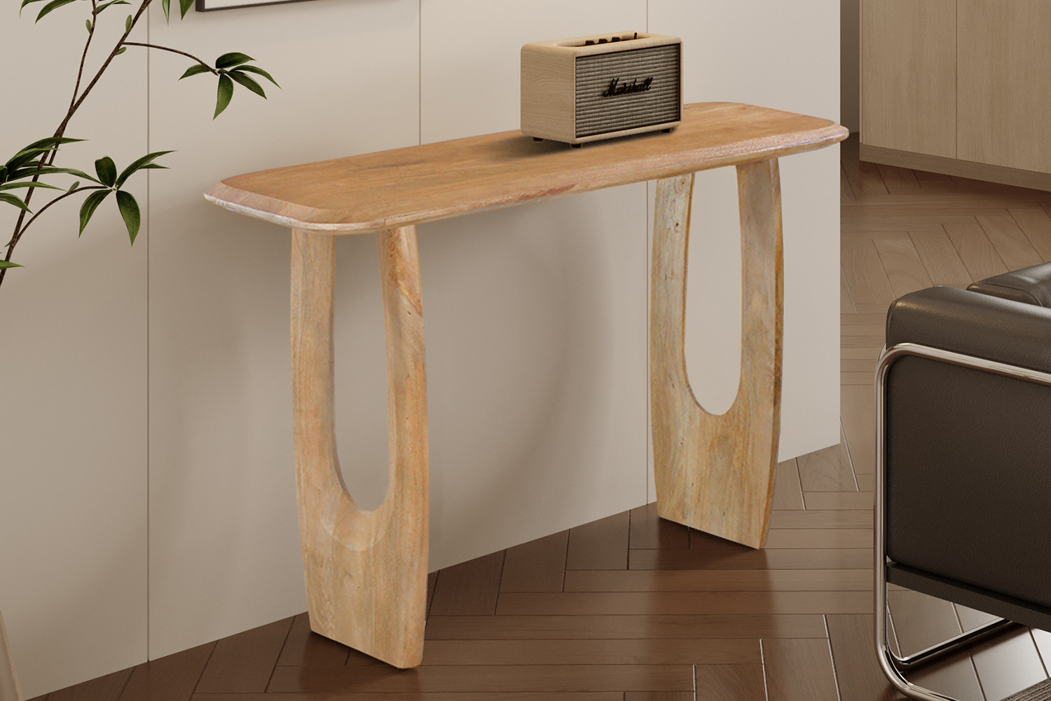 Sidetable Flaullang Mangohout 120 cm - Afbeelding 2
