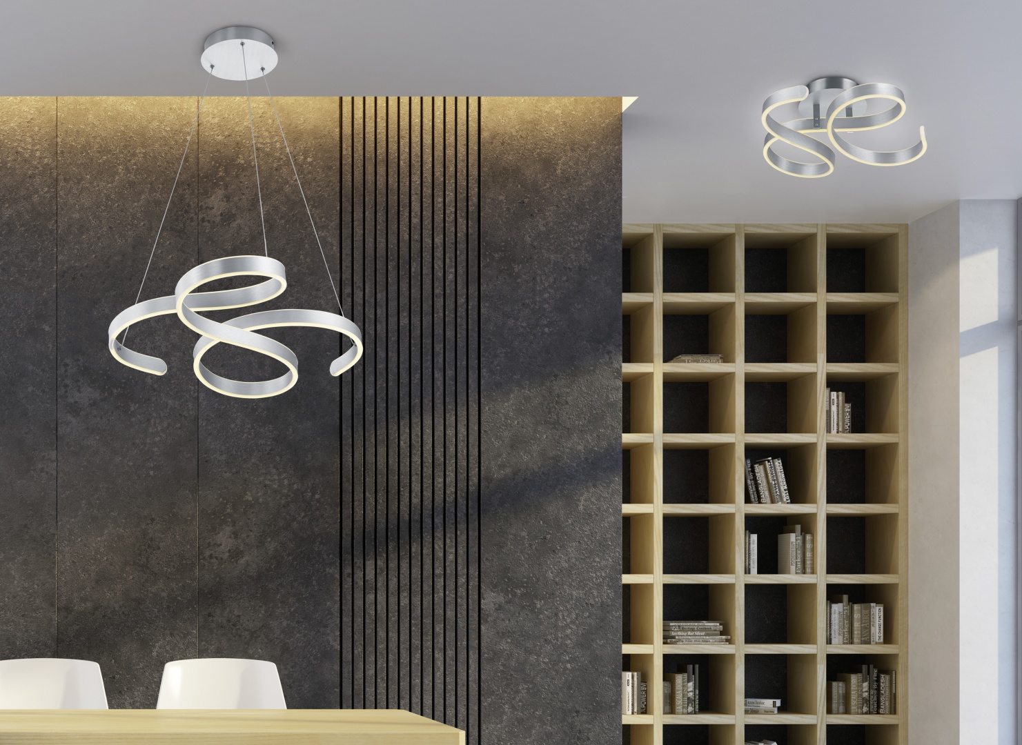Hanglamp Cookaro Metaal - Set van 3 - Afbeelding 2