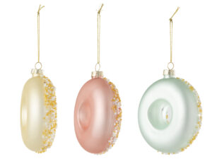 Decoratiehanger Labil Glas Meerkleurig - Set van 6