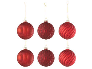Opbergdoos Haussik Glas Rood