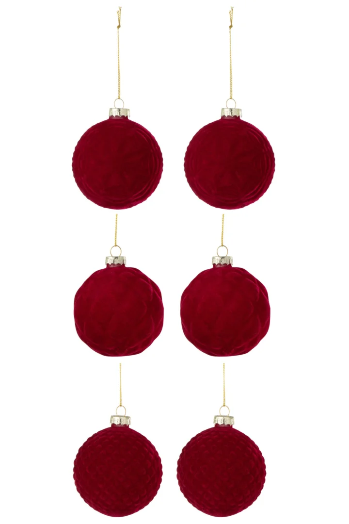 Opbergdoos Loltel Glas Rood - Afbeelding 2