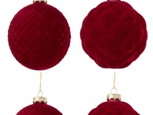 Opbergdoos Praassund Glas Rood