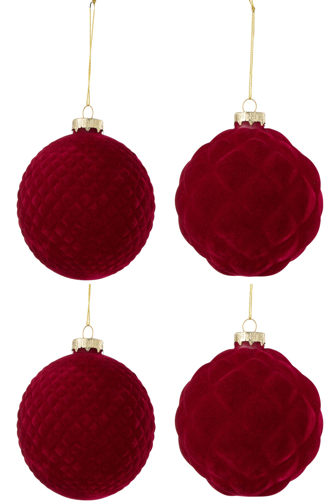 Opbergdoos Praassund Glas Rood