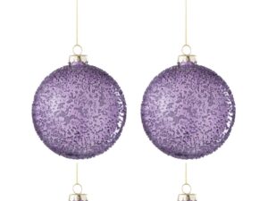 Opbergdoos Grilund Glas Paars