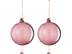 Opbergdoos Trandy Glas Paars
