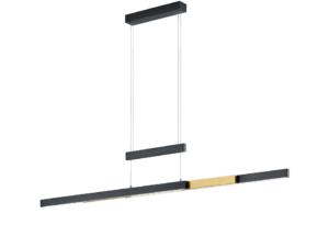 Hanglamp Sausol Mat Zwart - Set van 3