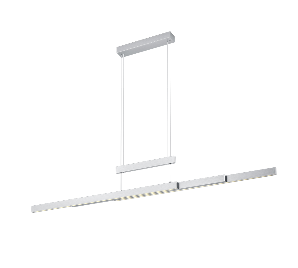 Hanglamp Jeernon Mat Nikkel - Set van 3 - Afbeelding 2