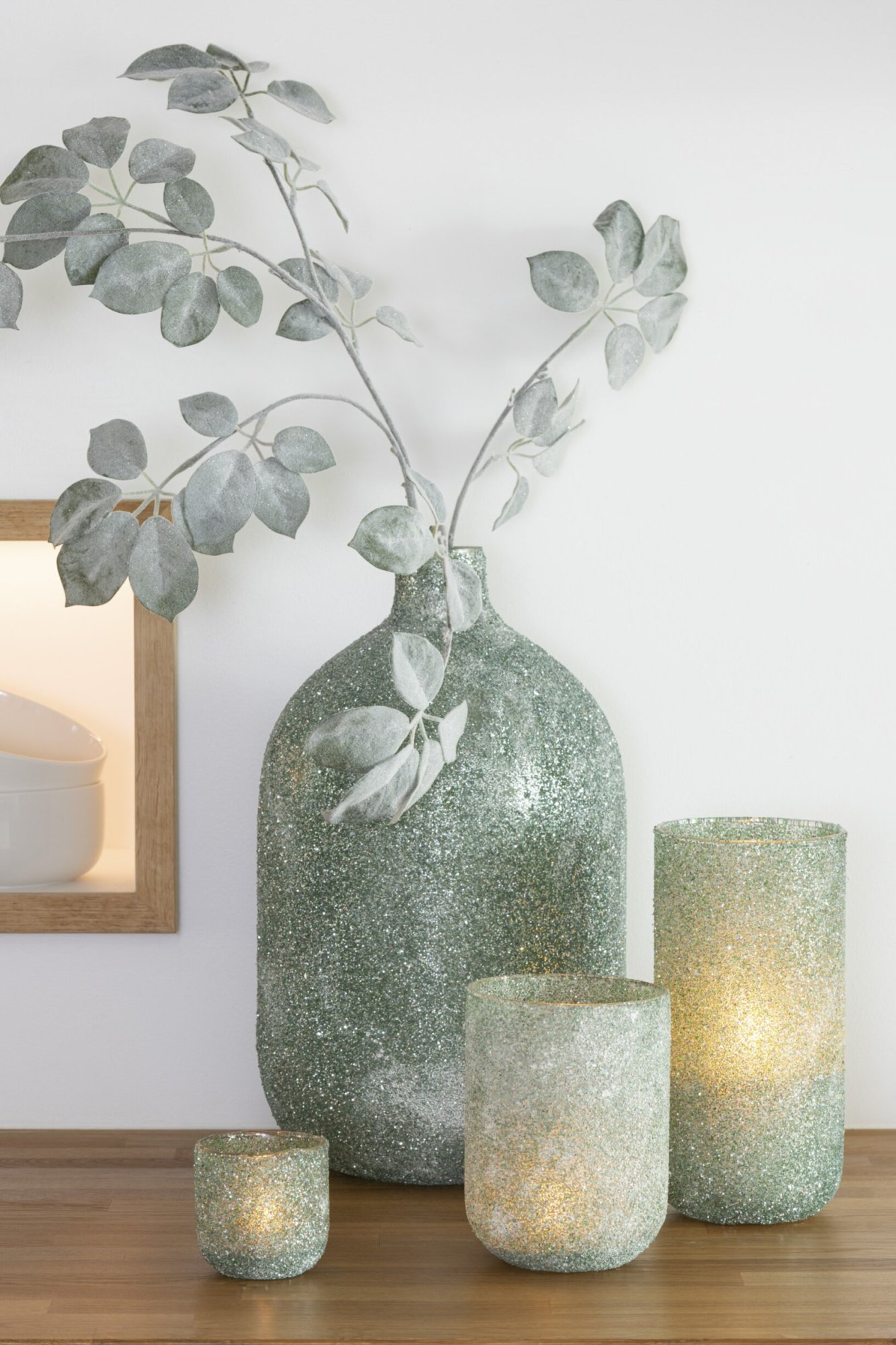 Kunsttak Dukek Polyester Groen - Afbeelding 2