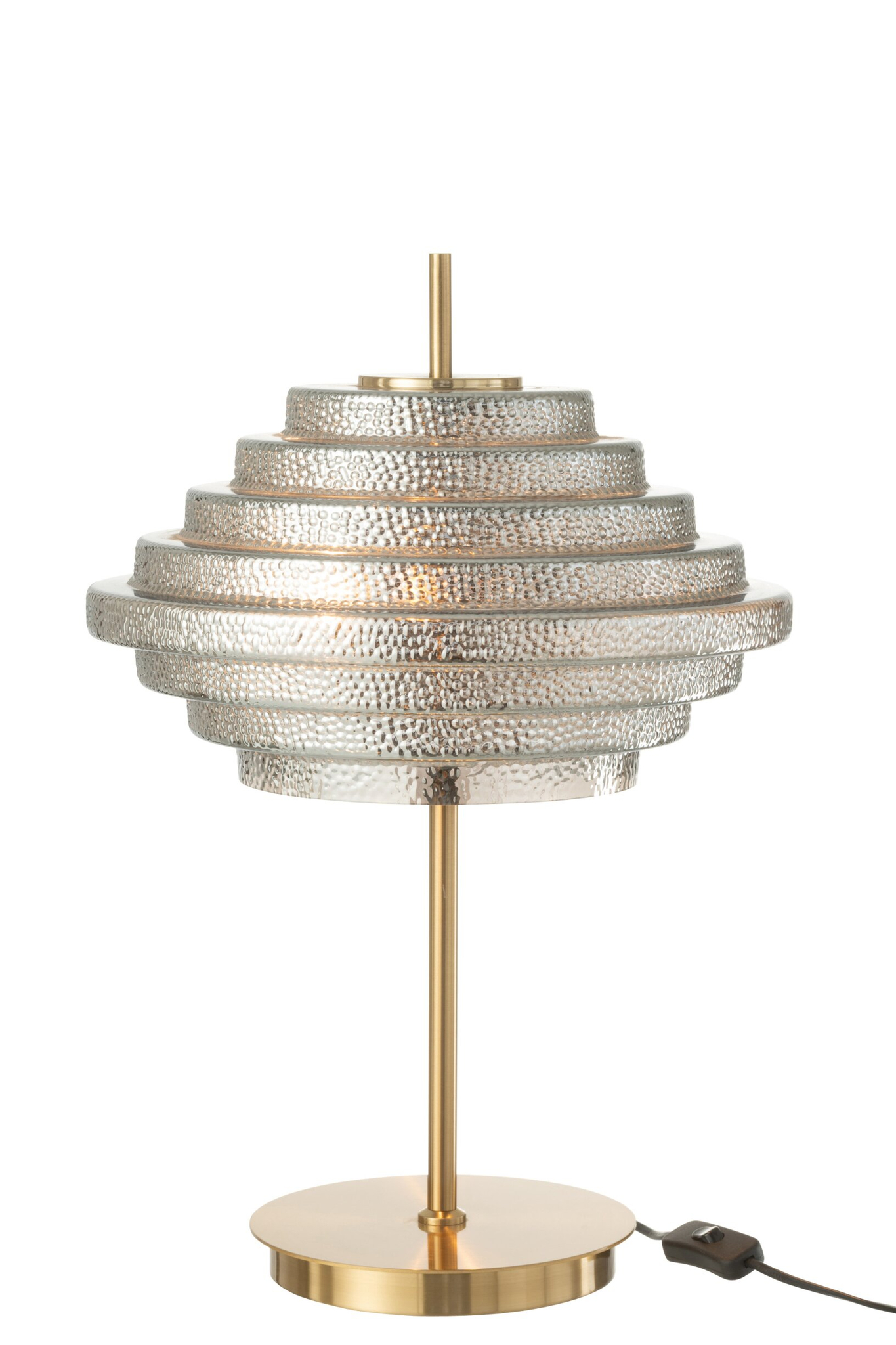 Tafellamp Veiltund Goud H36 cm