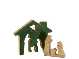 Woonaccessoire Grielton Mangohout Groen