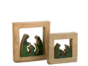 Woonaccessoire Daassor Mangohout Groen