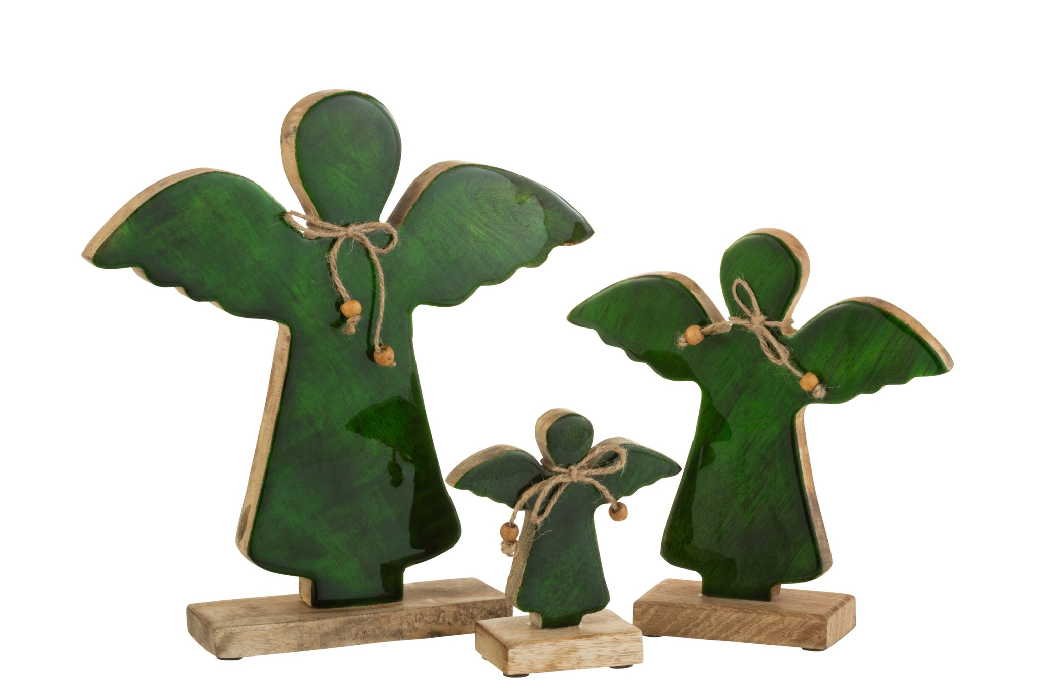 Decoratiefiguur Gerrun Mangohout Groen