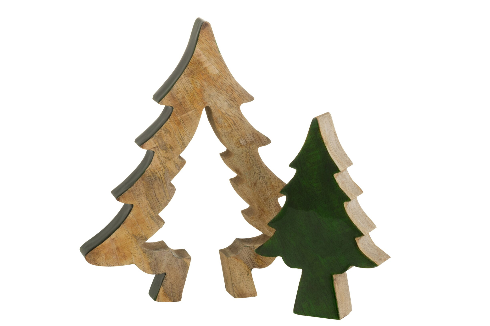 Decoratie Brauldy Mangohout Groen