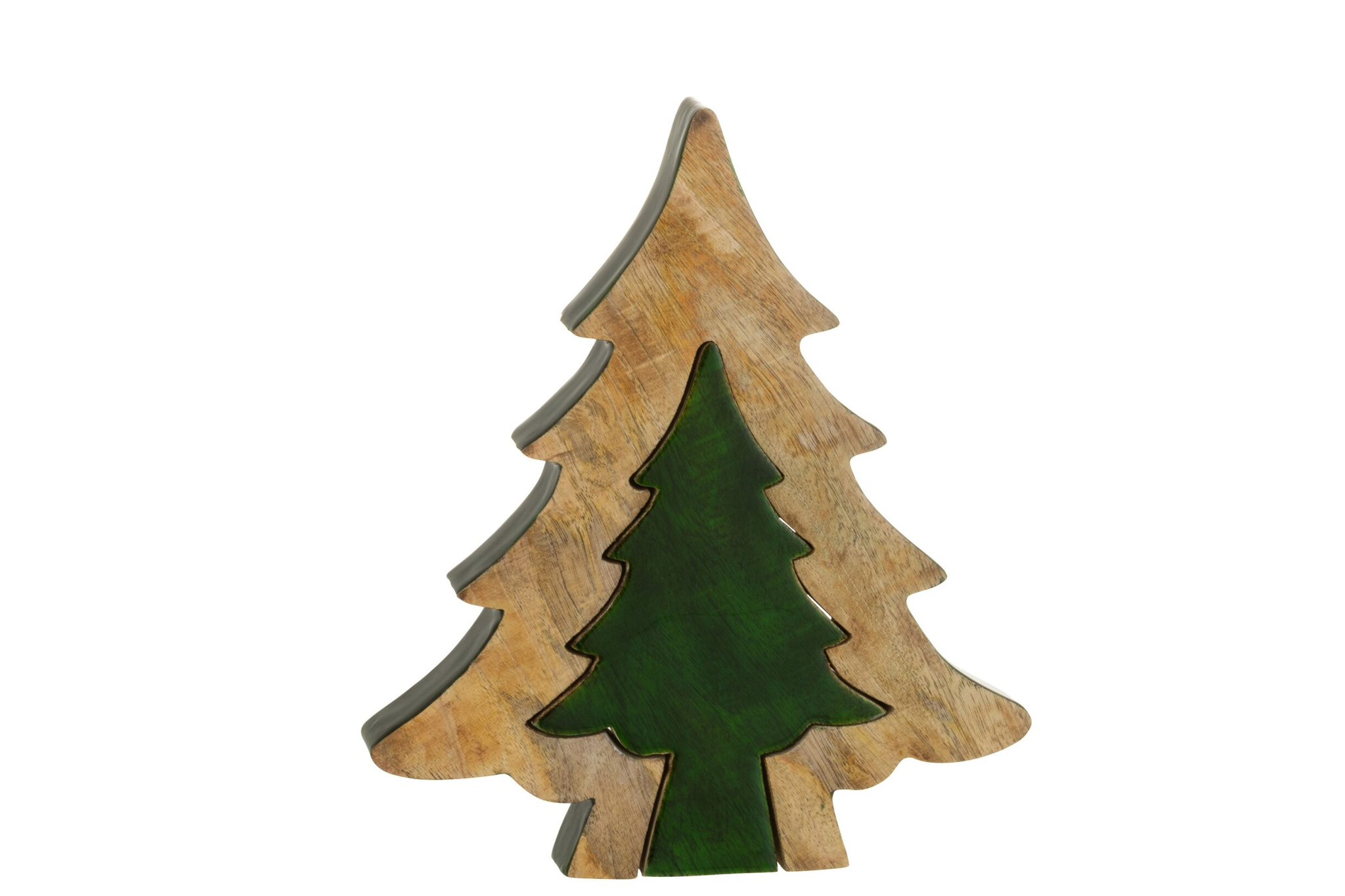 Decoratie Brauldy Mangohout Groen - Afbeelding 3