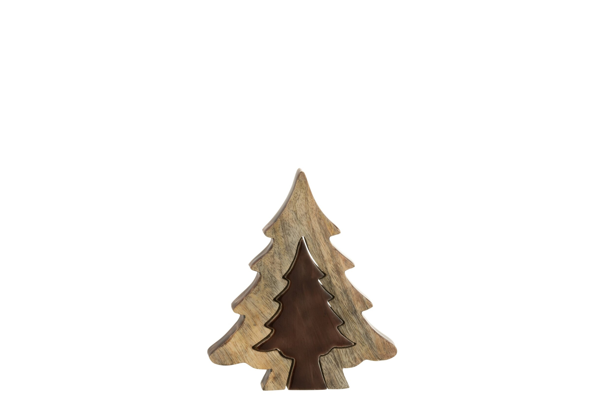 Decoratie Kloordio Mangohout Bruin - Afbeelding 2