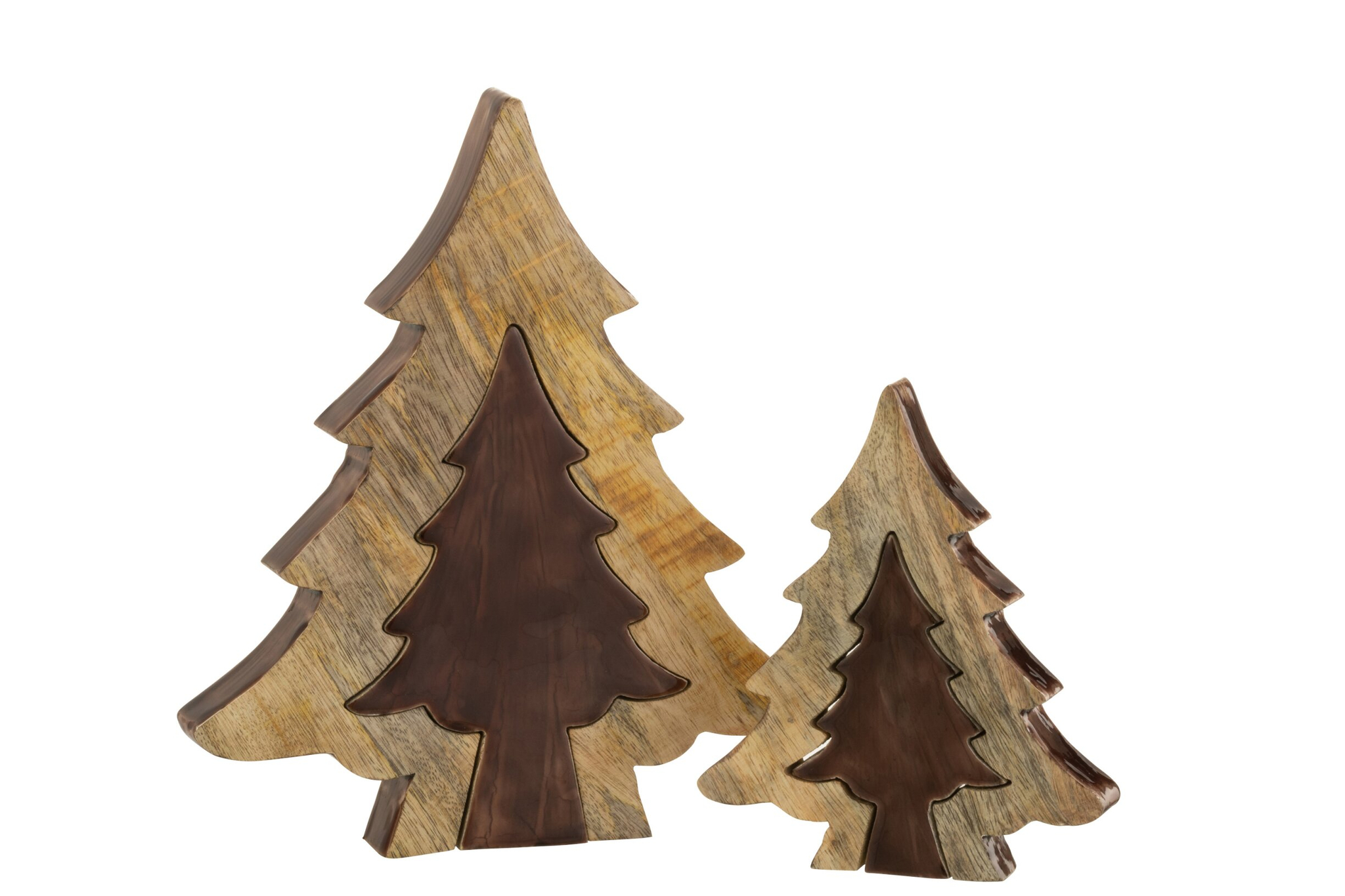 Woonaccessoire Haastes Mangohout Bruin - Afbeelding 2
