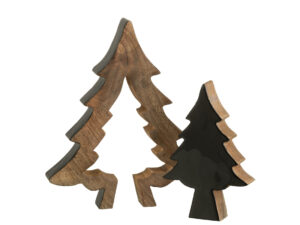 Woonaccessoire Klaadio Mangohout Zwart