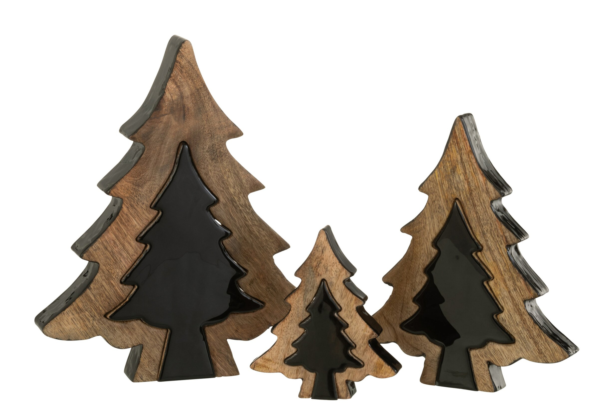 Woonaccessoire Klaadio Mangohout Zwart - Afbeelding 2