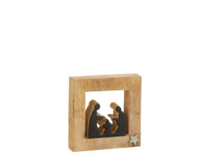 Woonaccessoire Bemmine Mangohout Zwart