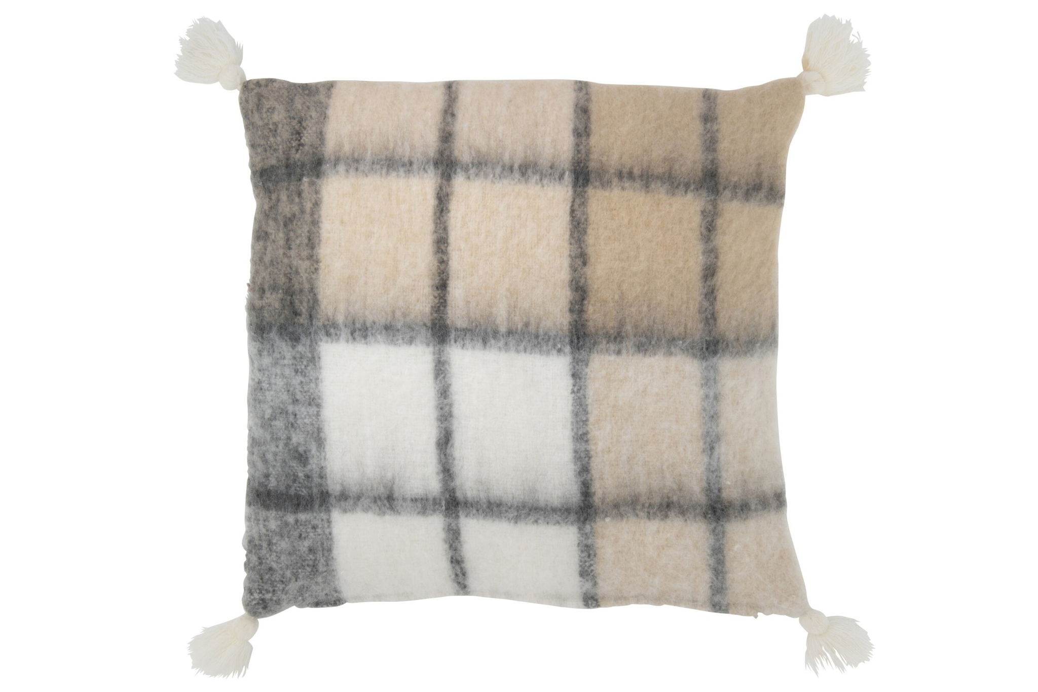 Kussen Fleeskas Meerkleurig 45x45 cm - Afbeelding 2