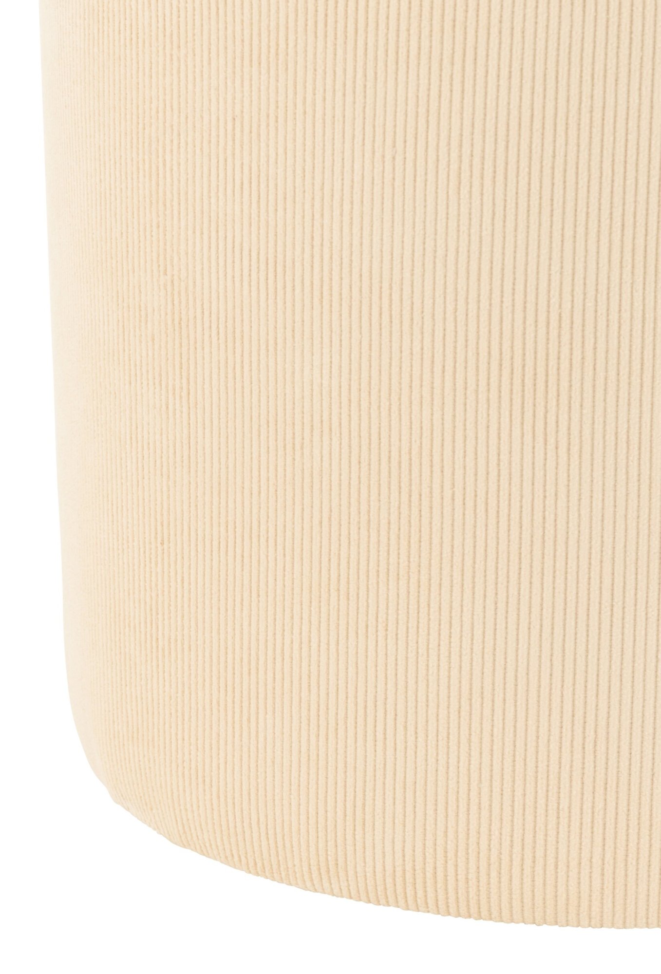 Poef Baudella MDF Beige