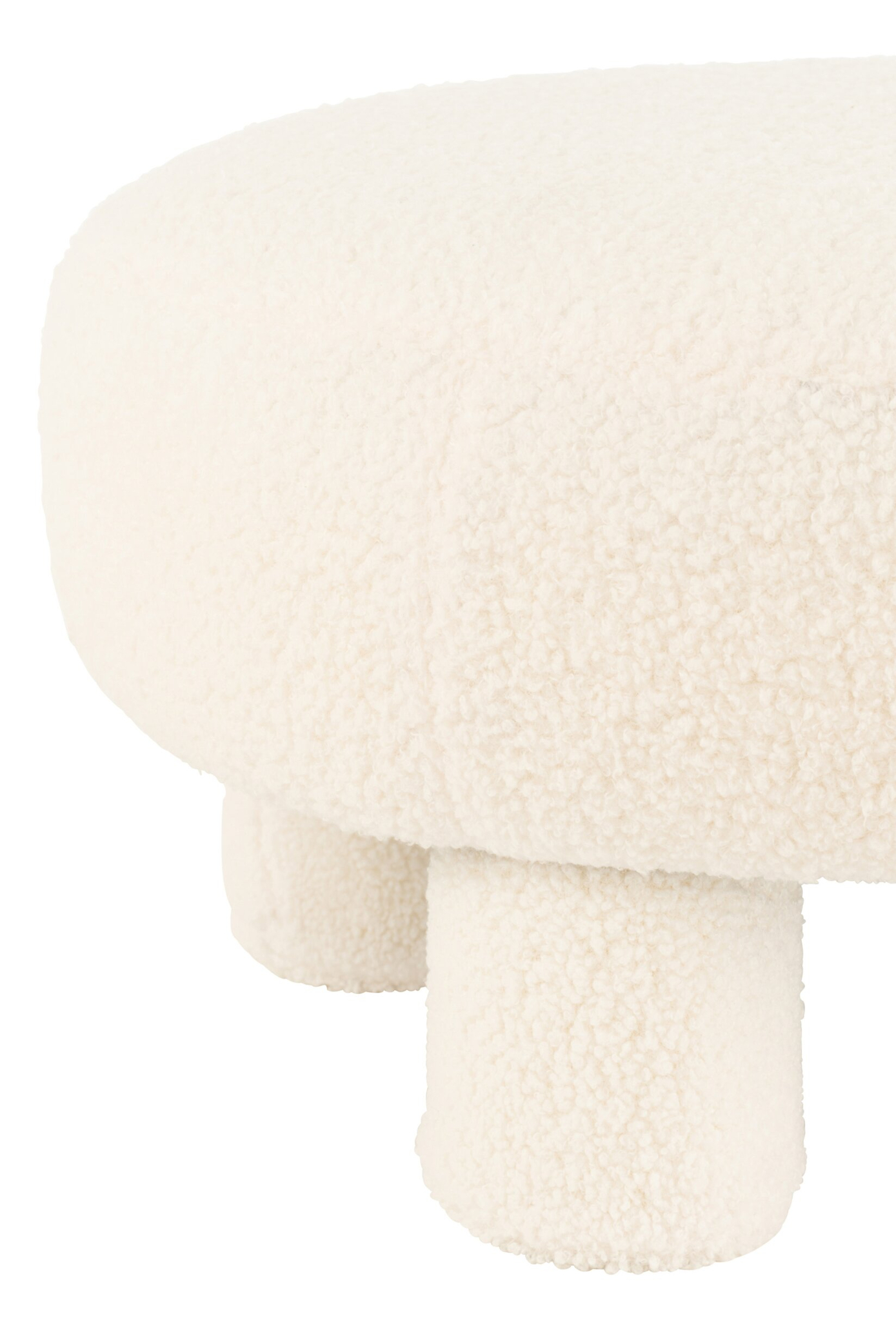 Kruk Skeeston MDF Wit - Afbeelding 2
