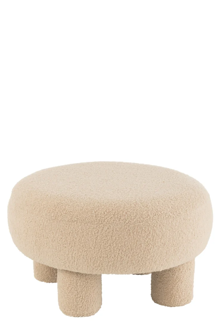Kruk Fleiro MDF Beige - Afbeelding 6