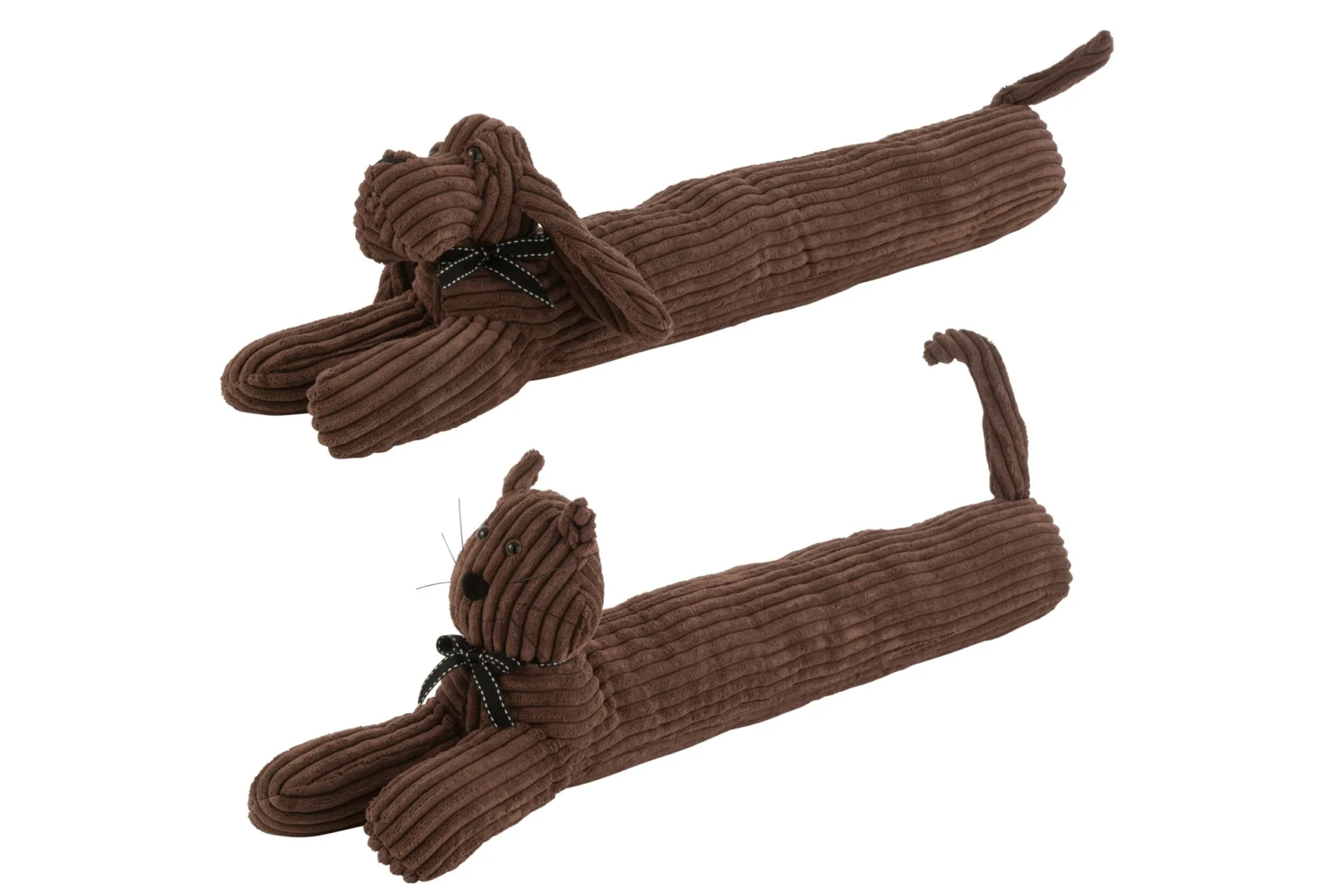 Decoratiefiguur Cielvo Polyester Bruin H23 cm - Set van 2 - Afbeelding 2