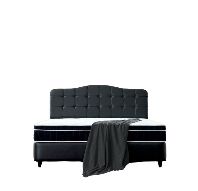 Boxspring Taultane Zwart 160x200 - Afbeelding 9