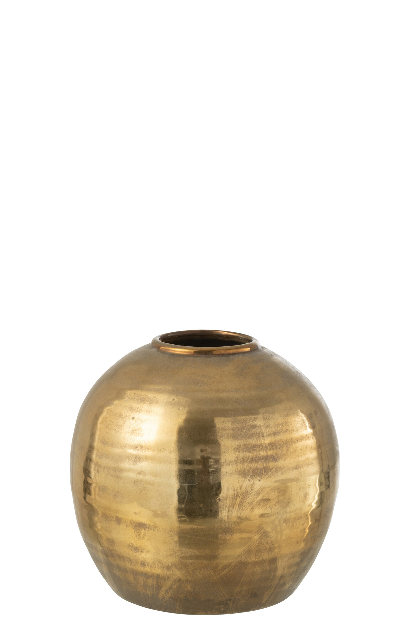 Vaas Raadura Klei Goud H28 cm