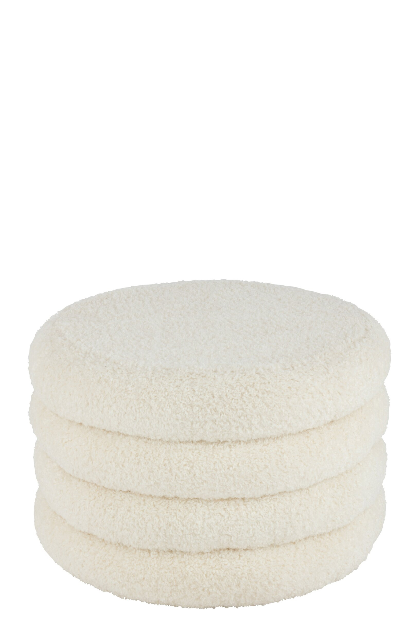 Kruk Peerdona Polyester Wit - Afbeelding 2