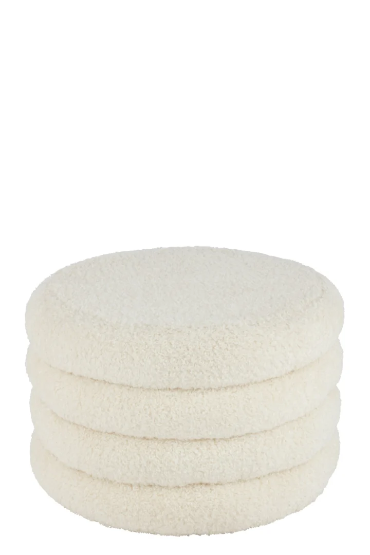 Kruk Peerdona Polyester Wit - Afbeelding 2