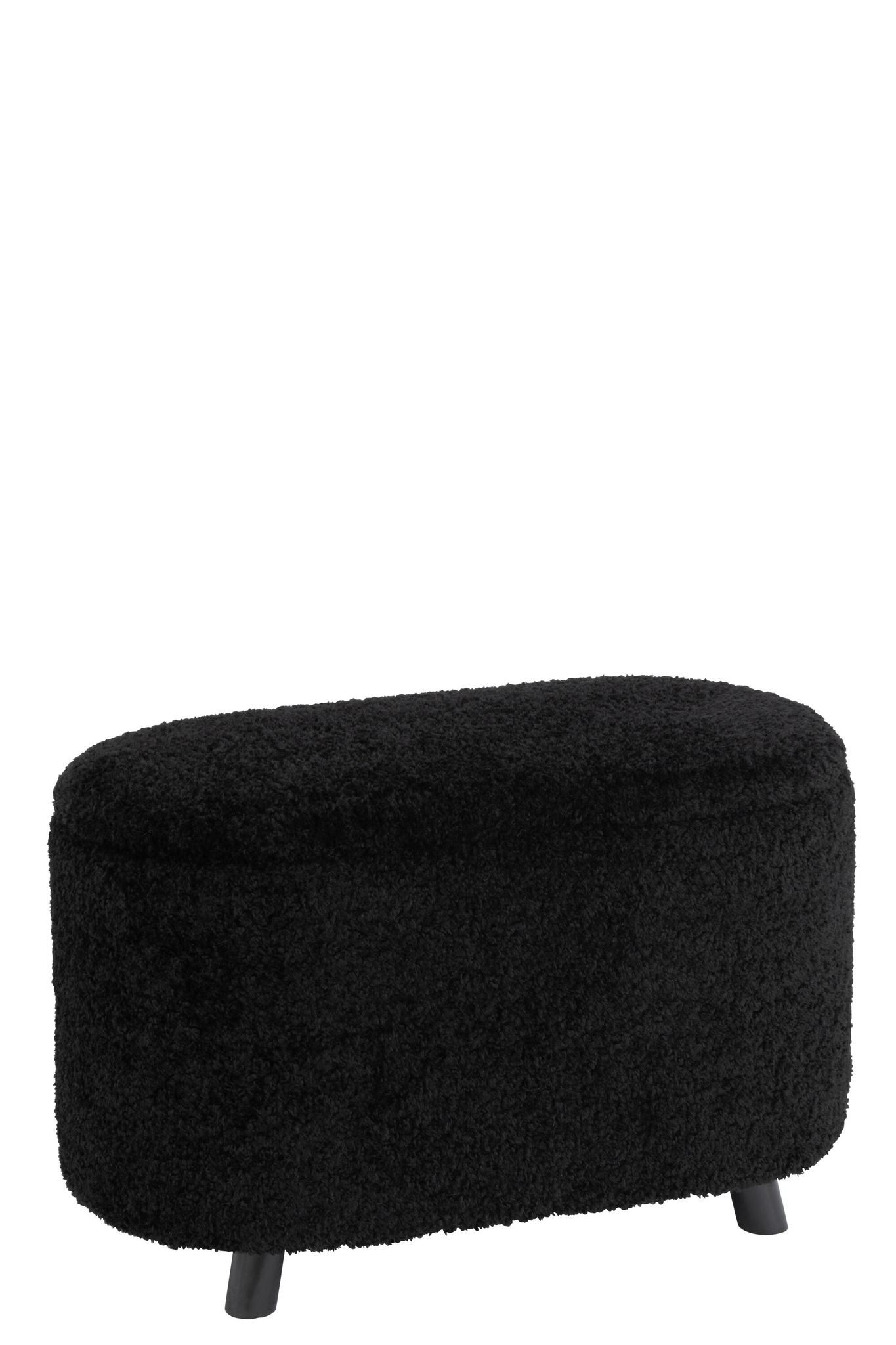 Opbergkruk Naundi Polyester Zwart - Afbeelding 4