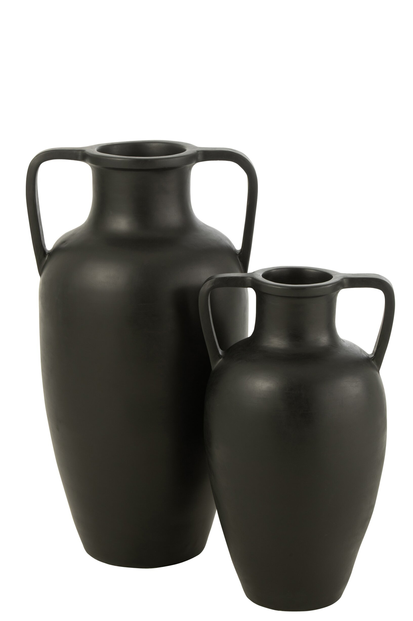 Vaas Praummone Terracotta Zwart H66 cm