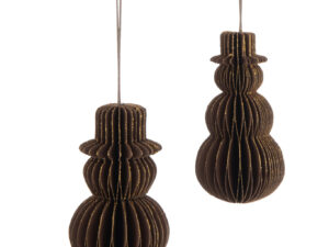 Decoratiehanger Briske Papier Bruin