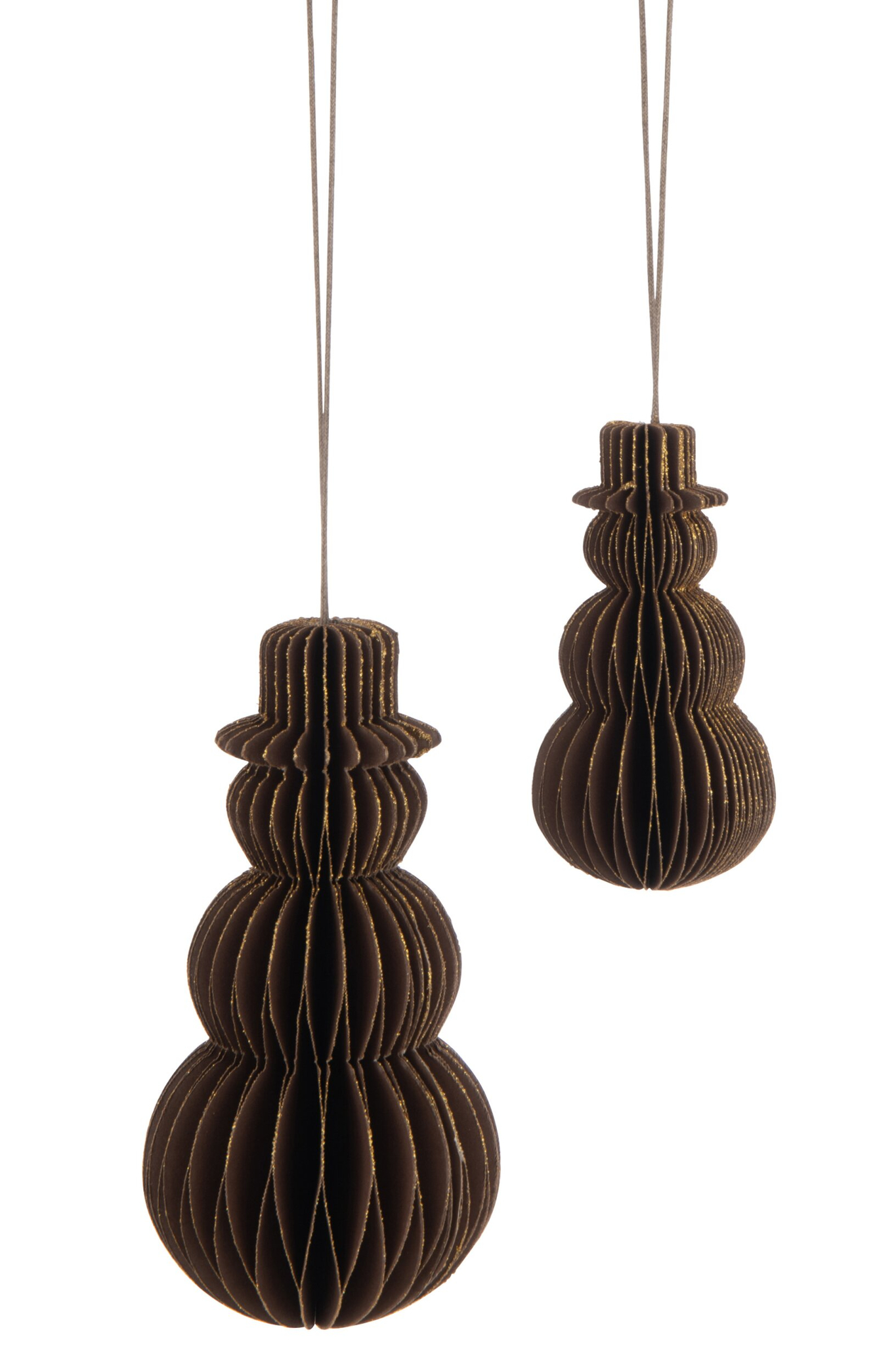 Decoratiehanger Briske Papier Bruin