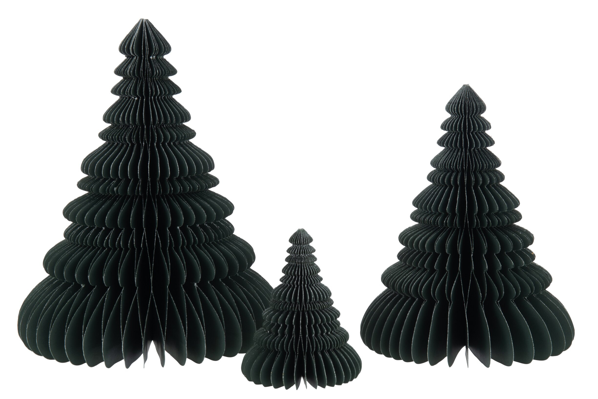 Kerstboom Tutil Papier Groen H30 cm