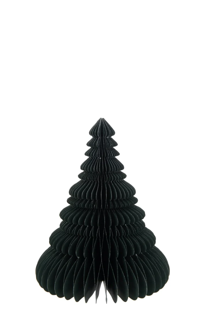 Kerstboom Tutil Papier Groen H30 cm - Afbeelding 2