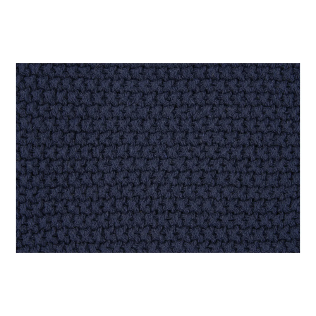 Plaid Huler 130X170 blauw katoen – foto 2