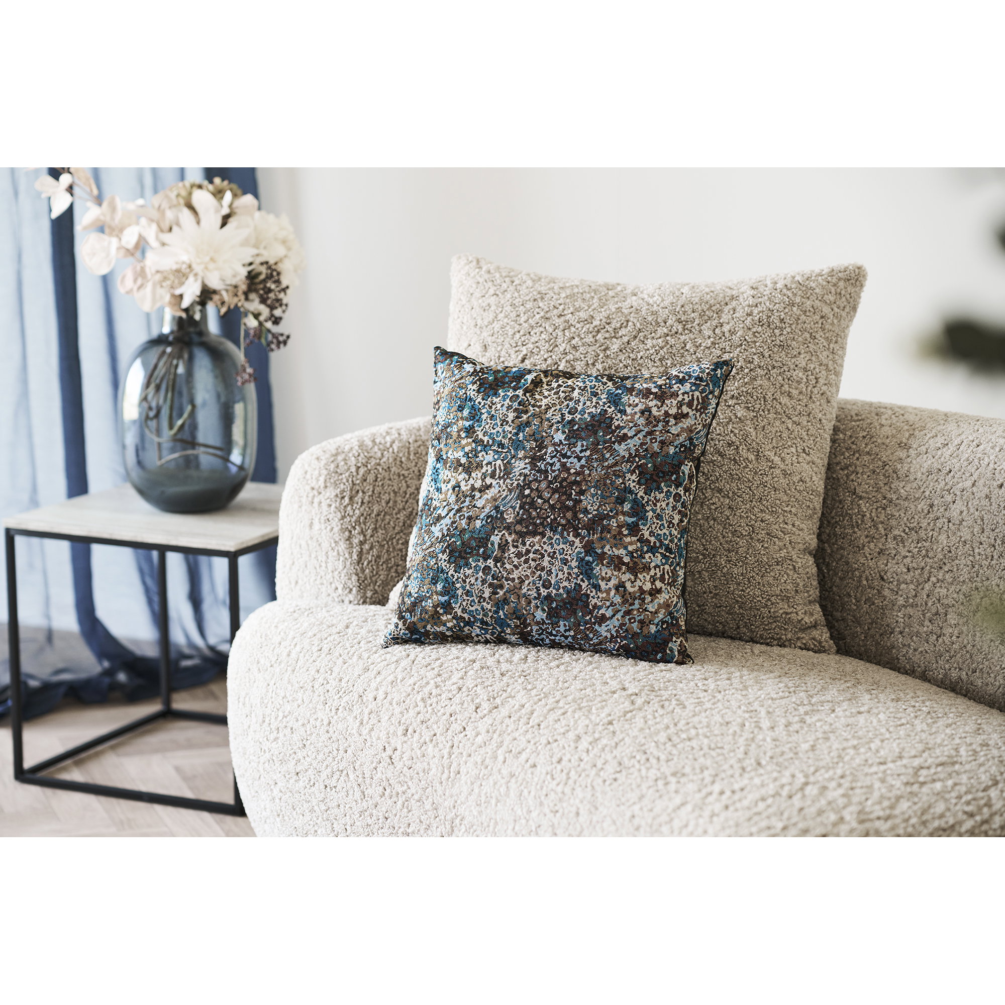 Kussen Stelvum Blauw 45x45 cm - Afbeelding 3