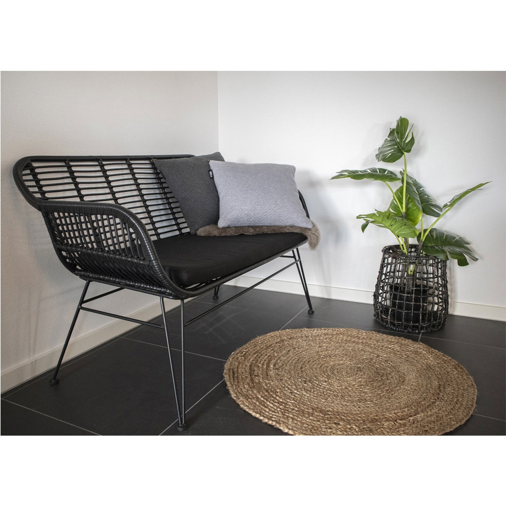 Vloerkleed Klostella Naturel Ø90 cm - Afbeelding 2