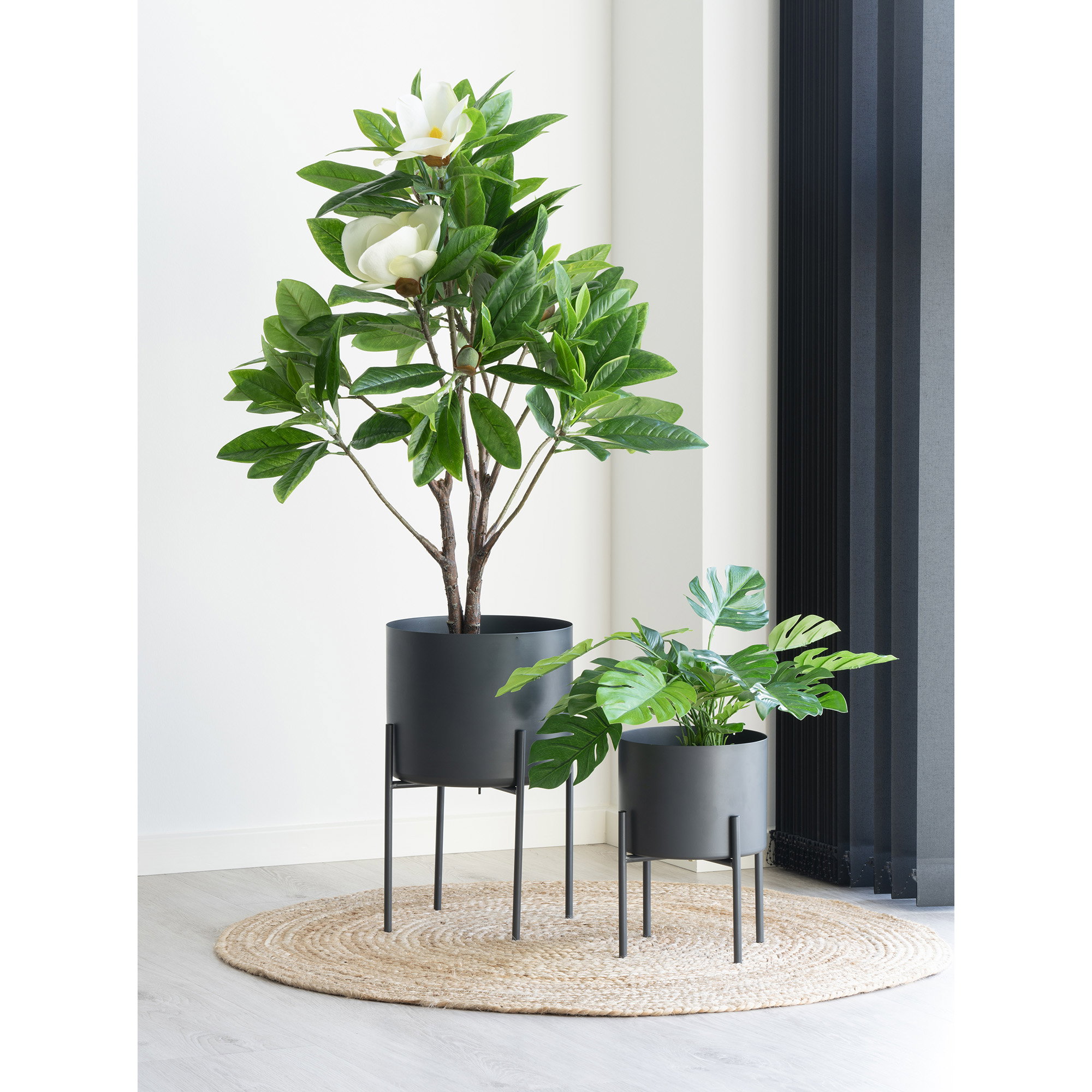 Vloerkleed Klostella Naturel Ø90 cm - Afbeelding 4