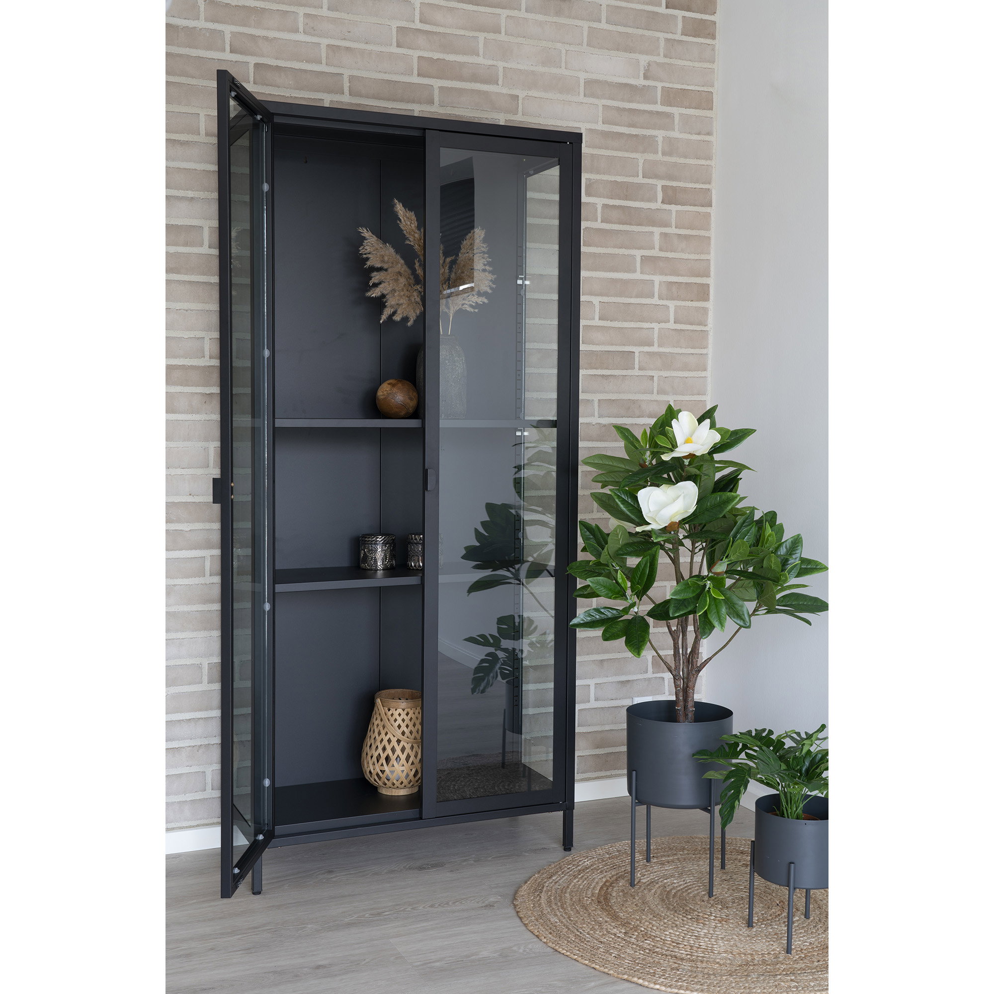 Vloerkleed Klostella Naturel Ø90 cm - Afbeelding 6