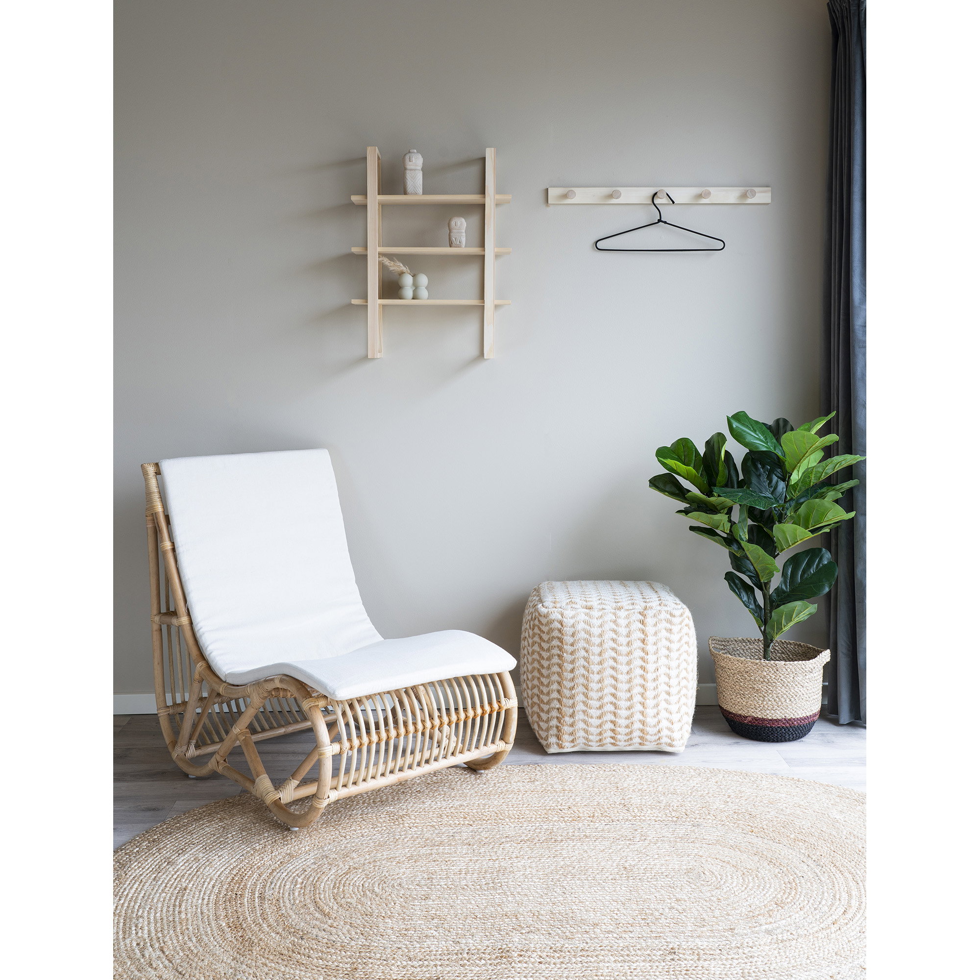 Vloerkleed Vibura Naturel 200x140 cm - Afbeelding 2