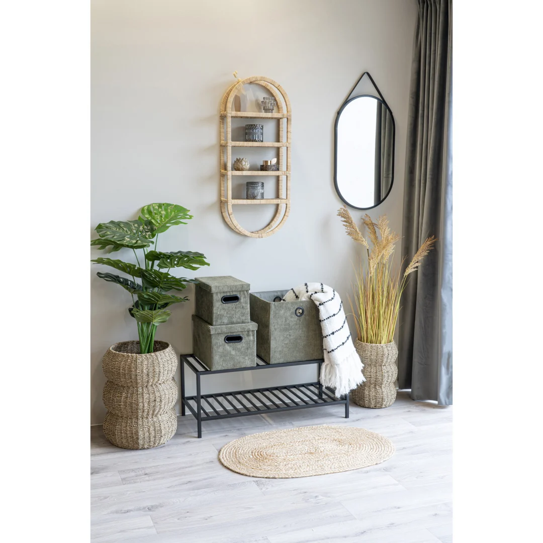 Deurmat Hokek 80X50 naturel hout hout - Afbeelding 3
